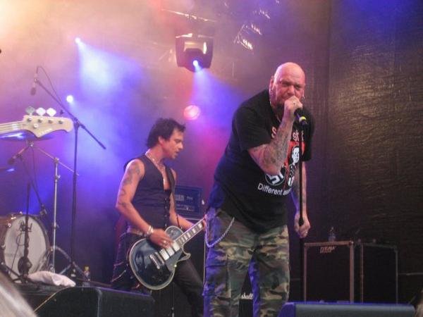 Paul DiAnno Iron Maiden with Staffan Österlind